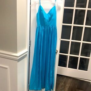 AMANDA UPRICHARD size S 100% silk long dress